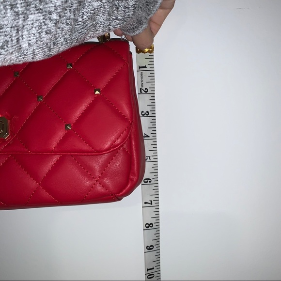 BADGLEY MISCHKA CROSSBODY W DIAMOND QUILTED & STUD - Picture 4 of 15